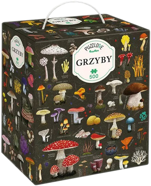 Puzzle CzuCzu Puzzlove Grzyby 500 elementów (5902983492511) - obraz 1