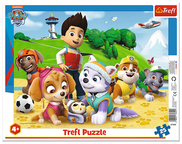 Puzzle Trefl Psi Patrol na tropie 25 elementów (5900511313444) - obraz 1