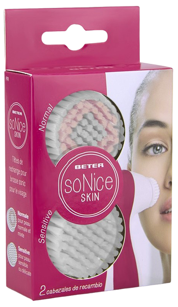 Щітка для обличчя Beter Sonic Face Brush So Nice Skin Refill (8412122222178) - зображення 1