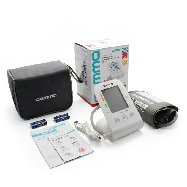 Тонометр Gamma Control 4Gen Type-C автоматичний на плече гарантія 5 ...