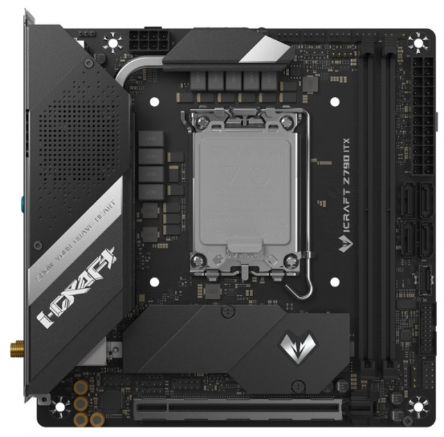 Материнская плата Maxsun iCraft z790itx wifi (s-1700, z790, ddr5) - изображение 3
