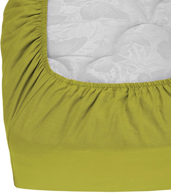 Простынь на резинке Good-Dream Бязь Olive 80х200 см (GDPRGBO080200) - Фото 2 Простынь на резинке Good-Dream Бязь Olive 80х200 см (GDPRGBO080200) - изображение 2