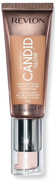 Праймер для обличчя Revlon PhotoReady Candid Glow Foundation зволожуючий 270 Medium Beige 22 мл (309970088927) - зображення 1