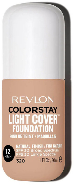 Podkład do twarzy Revlon ColorStay Light Cover Foundation lekki 320 True Beige 30 ml (309970127732) - obraz 1