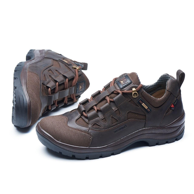 Зимние тактические коричневые мужские кроссовки размер 42 (28,3 см) - изображение 2
