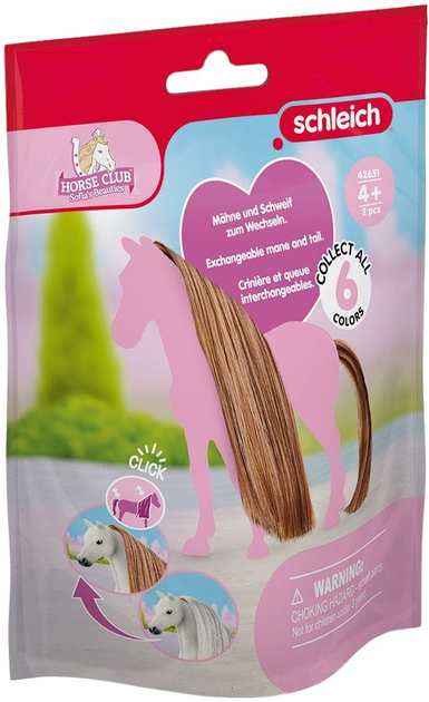 Доповнення для фігурок Schleich Hair Beauty Horses Choco (4059433722962) - зображення 1