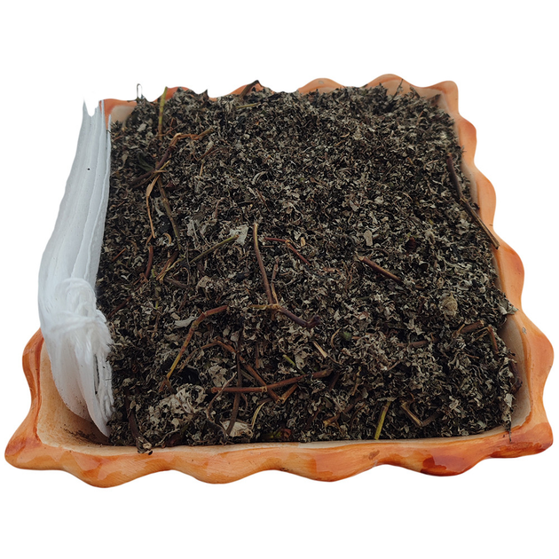 Чай травяной листовой Малина Ферментированная 25г + 5 фильтр мешочков Карпатский натуральный Лесосад - изображение 1