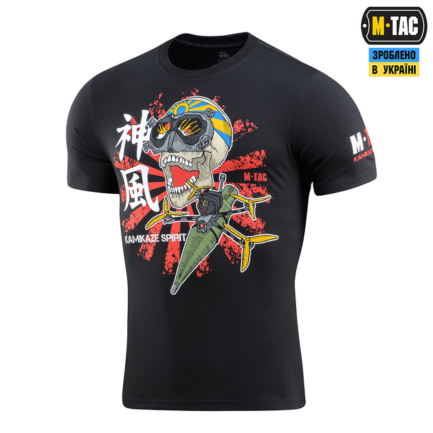 Футболка M-Tac Kamikaze Spirit Black Size S - изображение 1