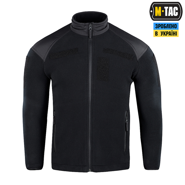 Куртка M-TAC Combat Fleece Jacket Black Size XL/L - изображение 2