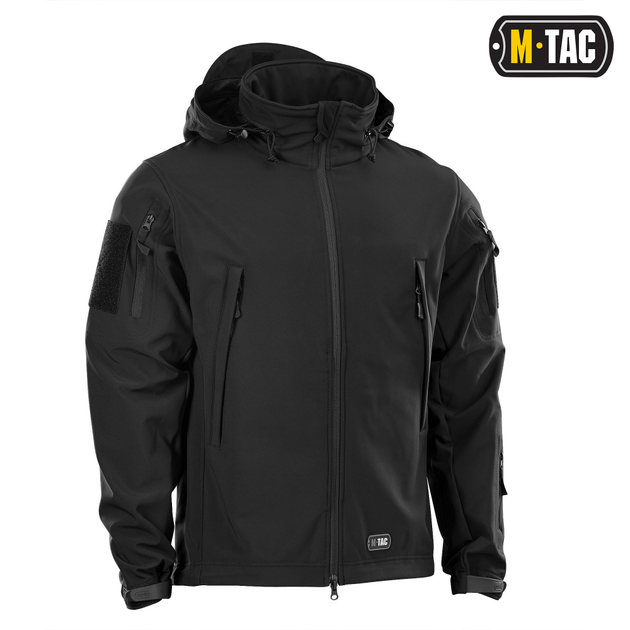 M-TAC КУРТКА SOFT SHELL BLACK Size S - изображение 2