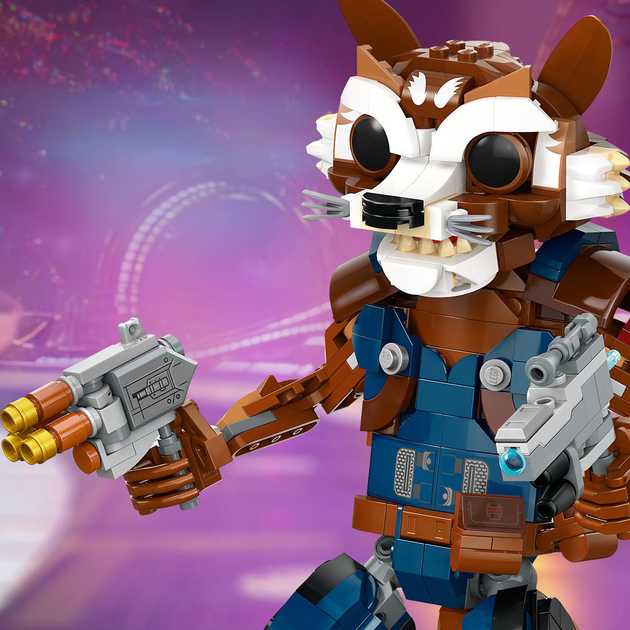 Zestaw klocków LEGO Super Heroes Rocket i Mały Groot 566 elementów (76282) - obraz 7