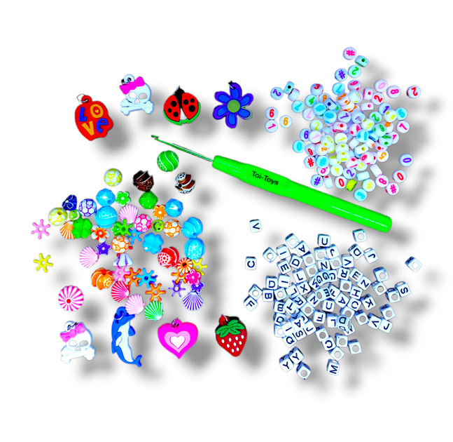 Набор для плетения браслетов из резинок с крючком Fashion loom bands set 9000шт с аксессуарами - изображение 6