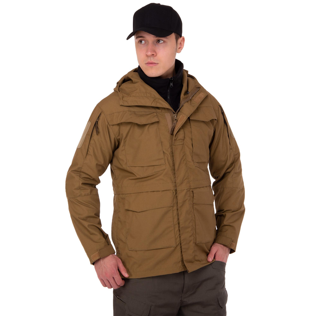 Куртка з окремою флісовою підстібкою SP-Sport ZK-25 Колір: Хакі розмір: XL - зображення 1