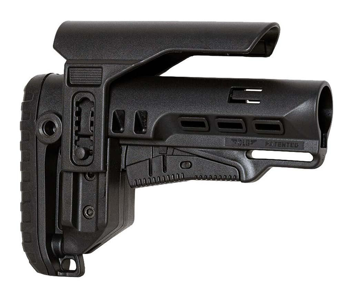 Приклад DLG TBS Tactical PCP (Mil-Spec) із регульованою щокою, чорний - зображення 1