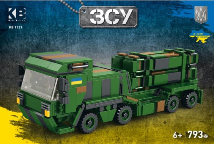 Конструктор военный ЗСУ Военная техника Зенитно-ракетный комплекс PATRIOT 793 детали - изображение 2
