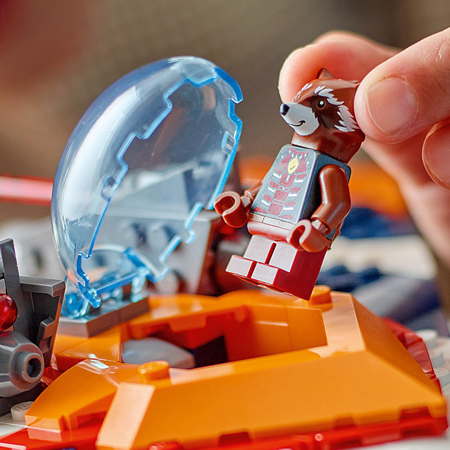 Zestaw klocków LEGO Super Heroes Warbird Rocketa vs. Ronan 290 elementów (76278) - obraz 5