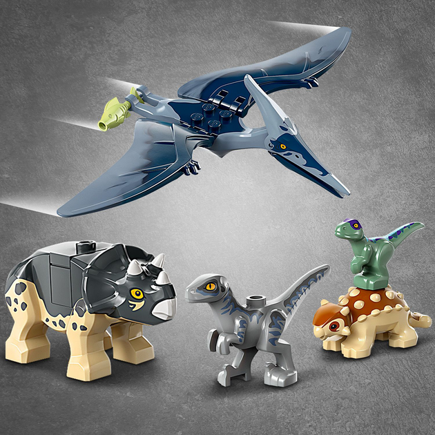 Zestaw klocków LEGO Jurassic World Centrum ratunkowe dla małych dinozaurów 139 elementów (76963) - obraz 6