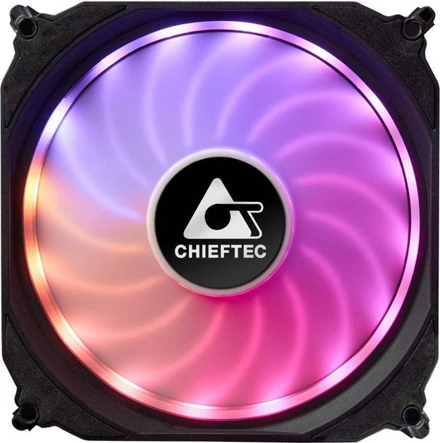 Набір вентиляторів Chieftec 3x120 мм RGB (CF-3012-RGB) - зображення 3