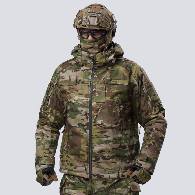Тактическая зимняя куртка UATAC Multicam Ripstop Climashield Apex 3XL - изображение 1