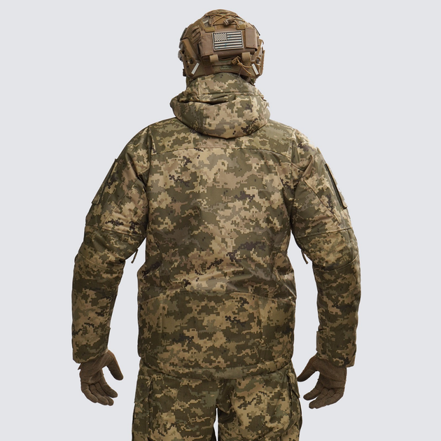 Тактическая зимняя куртка UATAC Pixel Membrane Climashield Apex 2XL - изображение 2