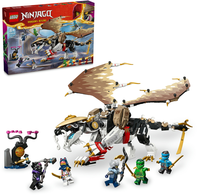 Zestaw klocków LEGO NINJAGO Smoczy mistrz Egalt 532 elementy (71809) - obraz 3