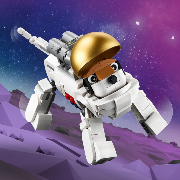 Zestaw klocków LEGO Creator Astronauta 647 elementów (31152) - obraz 6