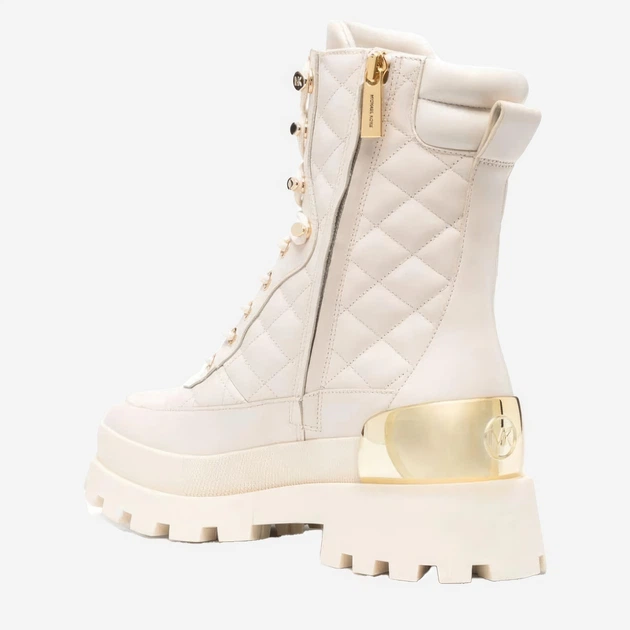 Trapery damskie Michael Kors MKO40F3RWFE1L-289 38 Beżowe (196787430311) - obraz 3