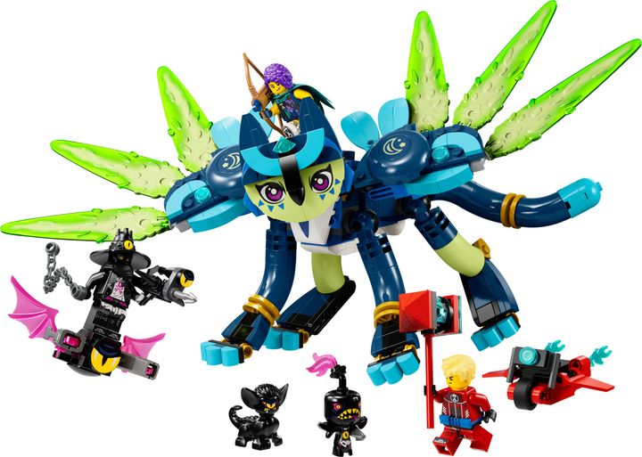 Конструктор LEGO DREAMZzz Зоуі й котосова Зіан 437 деталей (71476) - зображення 4