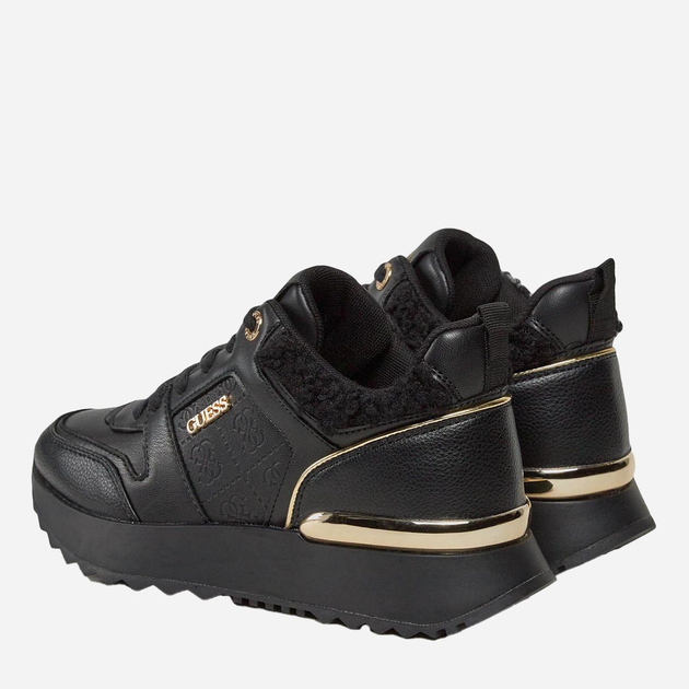 Buty sportowe damskie Guess GSSFL8DD2ELE12BLACK 39 Czarne (7624926052849) - obraz 3