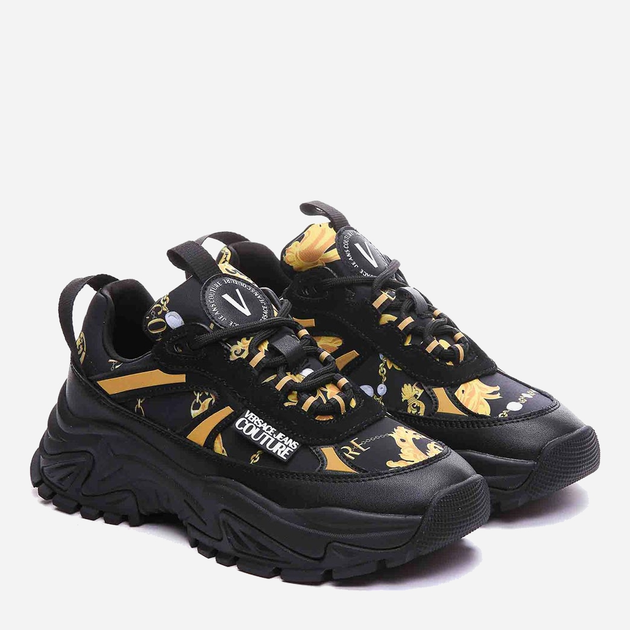 Sneakersy damskie Versace jeans VJC75VA3SVGZP321G89 38 Czarne (8052019487794) - obraz 2