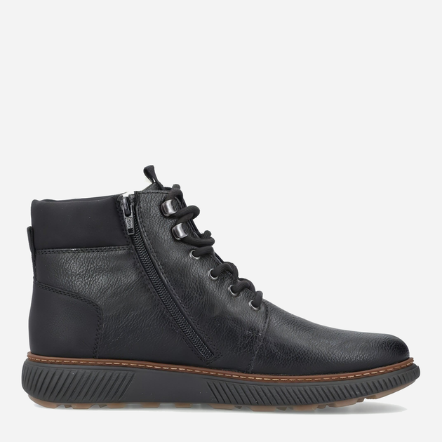 Чоловічі зимові черевики RIEKER RIEB3342-00 41 Чорні (4061811068258) - зображення 3