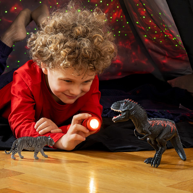 Фігурка Schleich Dinosaurs Лімітована серія Опівнічного Гіганатозавра 17 см (4059433725178) - зображення 4