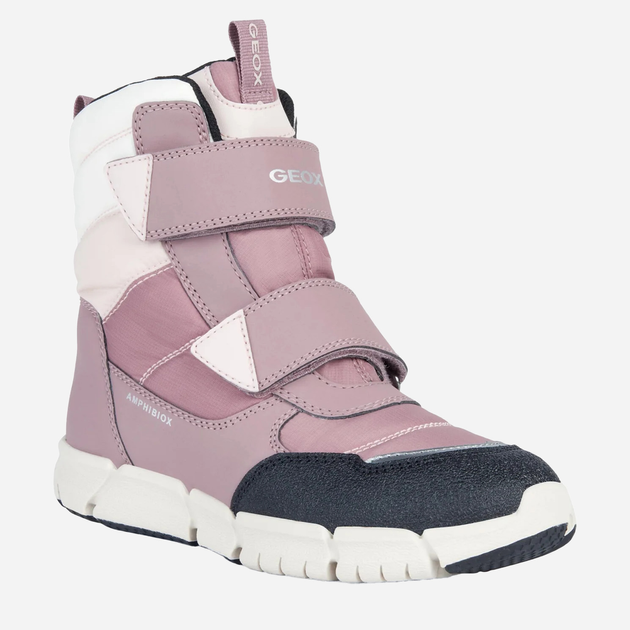 Дитячі зимові чоботи для дівчинки Geox GEOJ16APB0FU50C8007 28 Рожеві (8056206301061) - зображення 2