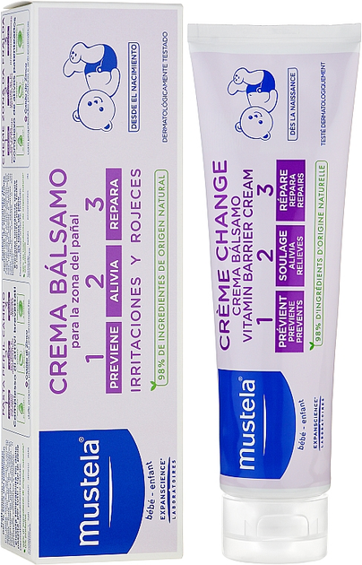 Balsam nawilżający Mustela Hydra Bebe Balm Cream 2 x 100 ml (8436034152965) - obraz 1