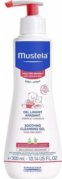 Гель для ванн Mustela Comfort Bath Gel 300 мл (3504105035709) - зображення 1