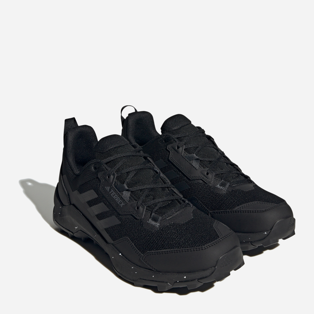Чоловічі кросівки для туризму adidas Terrex AX4 HP7388 44.5 (UK 10) Чорні з білим (4066749929565) - зображення 4