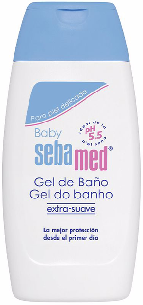 Очищувальний гель Sebamed Baby Wash Extra Soft 200 мл (4103040158246) - зображення 1