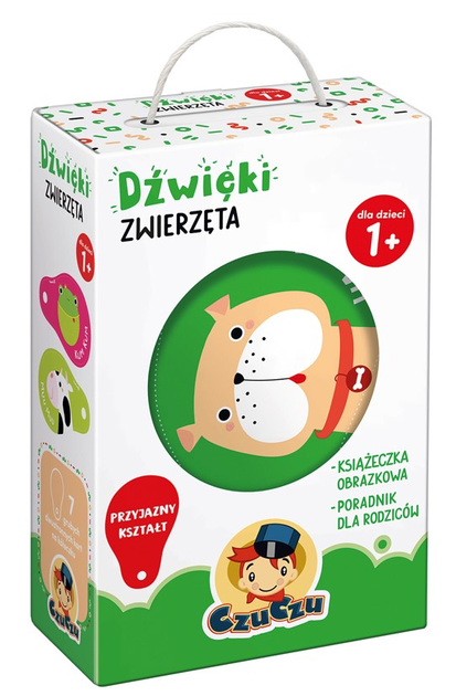 Zabawka edukacyjna CzuCzu Dzwięki Zwierzęta (9788364039881) - obraz 1