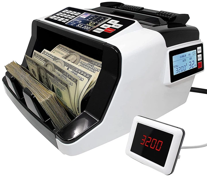 Лічильник банкнот NRJ AL-7200 UV/MG (25056) - зображення 5