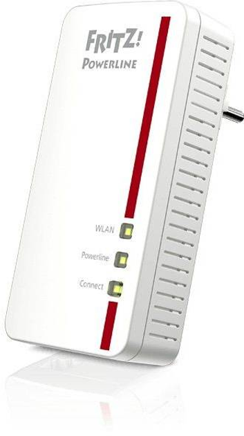 Adapter AVM FRITZ!Powerline 1260E 1200Mbit/s Wbudowane połączenie Ethernet WLAN Biały 1 szt. pojedyncza (20002789) - obraz 3