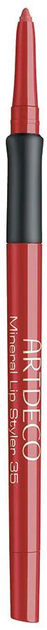 Mineralna kredka do ust Artdeco Mineral Lip Styler 35 Mineral Rose Red 4 g (4052136001549) - obraz 1
