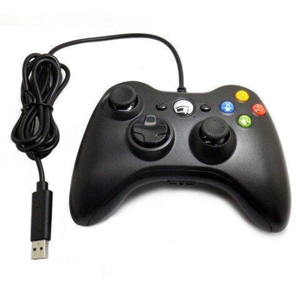 Геймпад проводной для Xbox 360 и ПК Джойстик проводной USB для икс бокс 360 Red box - изображение 2