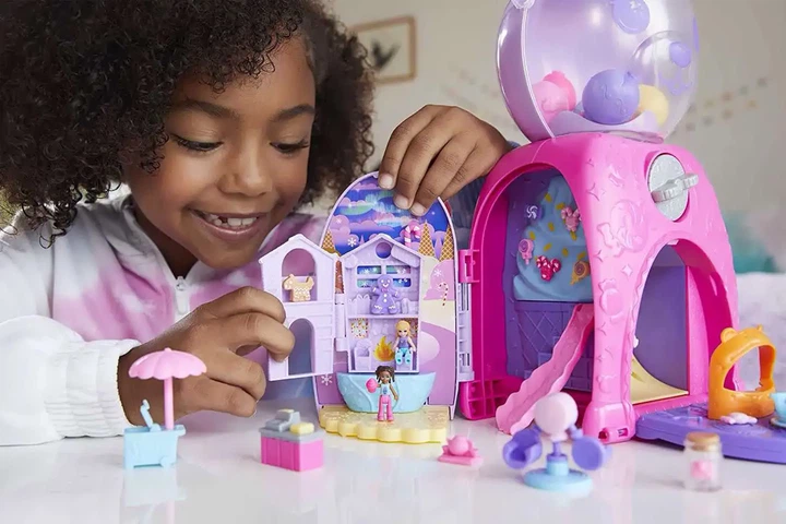 Zestaw do zabawy Mattel Polly Pocket Gumball Bear Playset (0194735091805) - Zdjęcie 3 Zestaw do zabawy Mattel Polly Pocket Gumball Bear Playset (0194735091805) - obraz 3