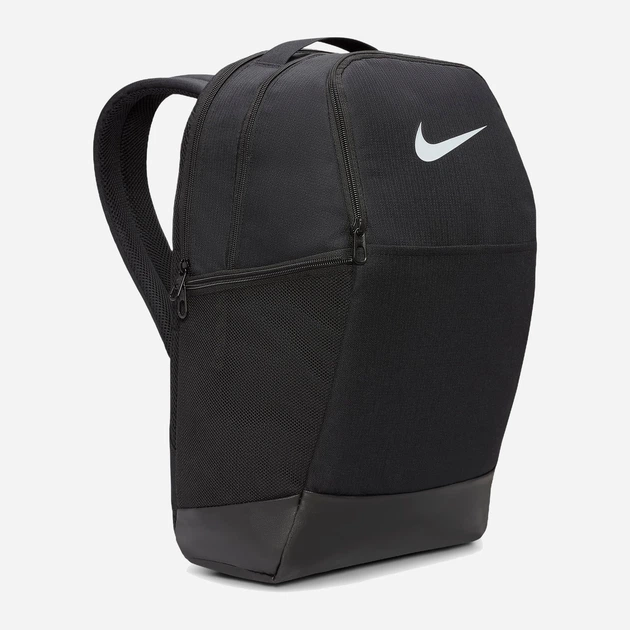 Plecak sportowy A4 24 L Nike Nk Brsla M Bkpk - 9.5 (24L) DH7709-010 Czarny (195244773336) - obraz 5