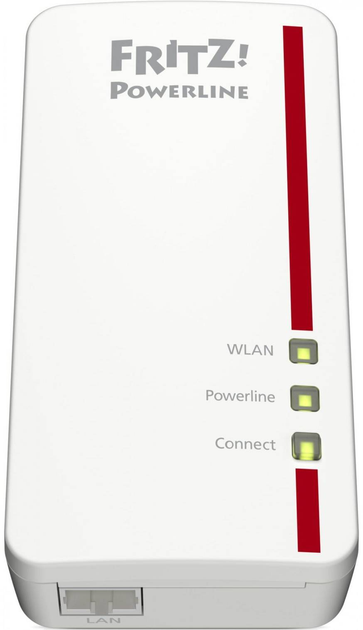 Zestaw AVM FRITZ!Powerline 1260E WLAN Set 1200 Mbit/s LAN Wi-Fi Biały (20002795) - obraz 2