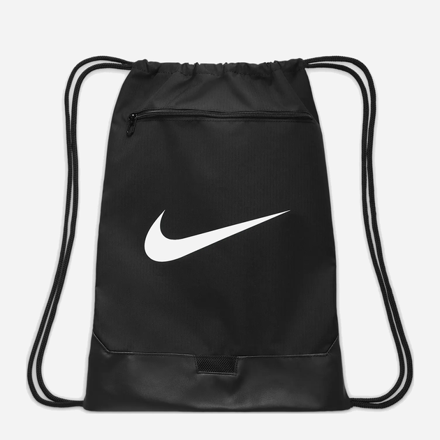 Акция на Рюкзак спортивний тканинний вміщує формат А4 Nike BRSLA M BKPK 9.5 DM3978-010 18 л Чорний/Білий от Rozetka