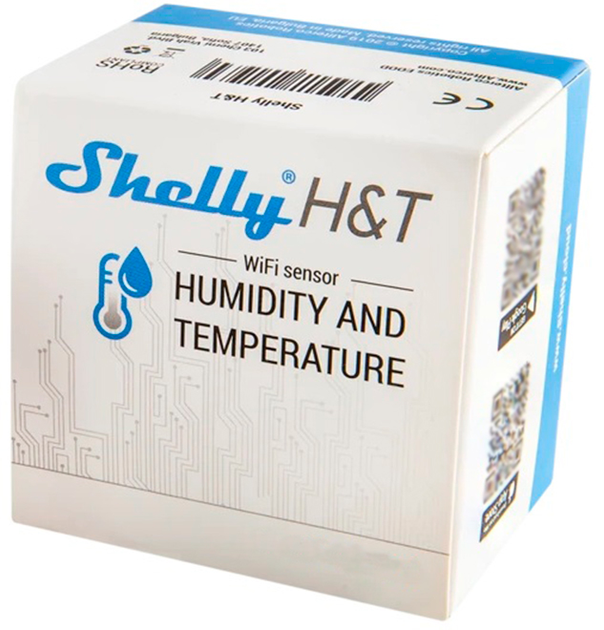 Czujnik temperatury i wilgotności Shelly "H&T" ze sterowaniem Wi-Fi biały (3809511201930) - obraz 2