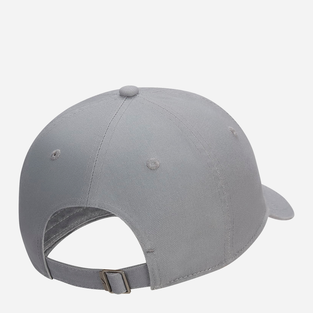 Кепка Nike Club Cap U Cb Fut Wsh L FB5368-073 S-M Сірий/Білий (0196606810805) - зображення 2