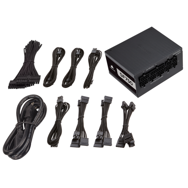 Блок Живлення Corsair SF750 (CP-9020186-EU) 750W - зображення 3