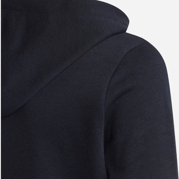 Młodzieżowa bluza rozpinana z kapturem dla chłopca Adidas G Lin Fz Hd GS4276 140 cm Czarna (4064057808473) - obraz 3